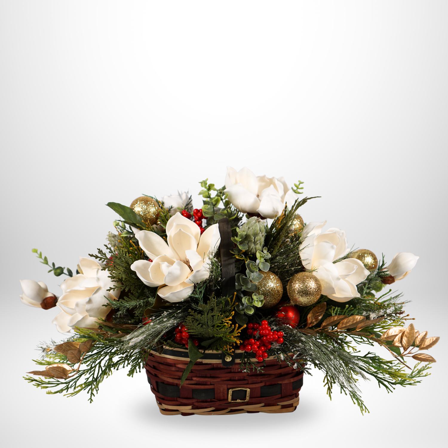 Fireside Christmas Basket