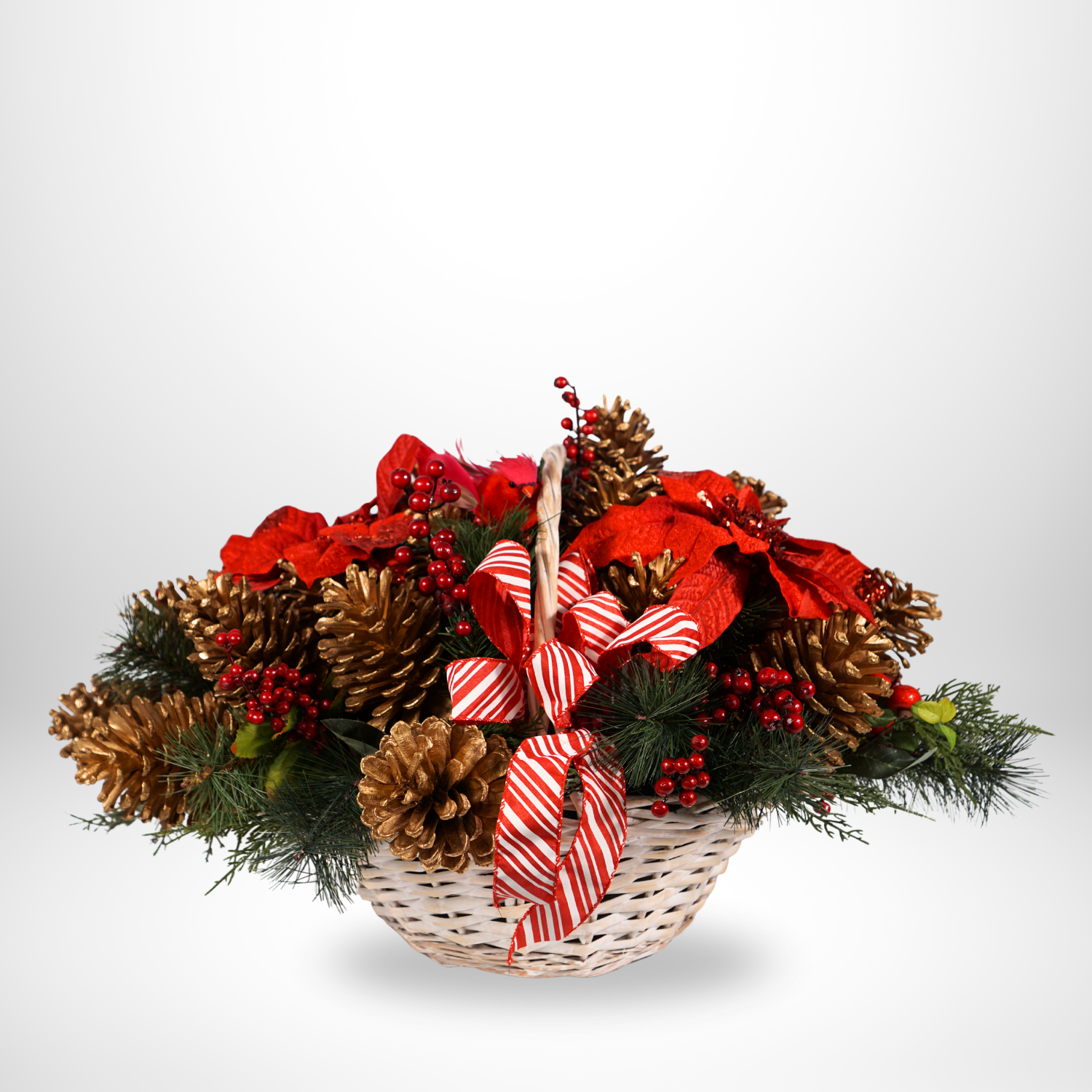 Fireside Christmas Basket