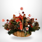 Fireside Christmas Basket