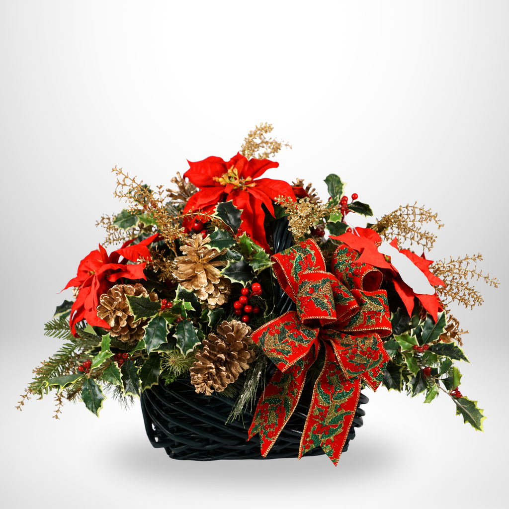 Fireside Christmas Basket